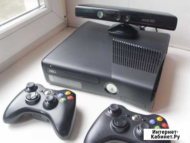 Xbox 360 slim +400 игр +fifa 19 прошитый Freeboot Санкт-Петербург - изображение 1