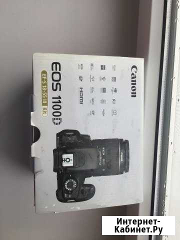 Фотоаппарат canon EOS 1100D Краснодар - изображение 1