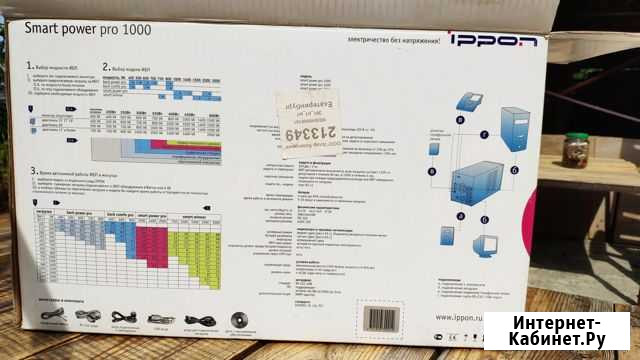 Интерактивный ибп Ippon Smart Power Pro 1000 Верхняя Пышма - изображение 1