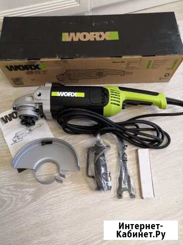 Болгарка 180мм. worx WU738 оригинал, новая Вологда - изображение 1