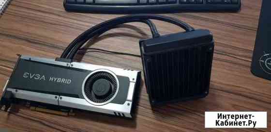GeForce GTX 1070 evga 8 GB FTW Hybrid Пятигорск