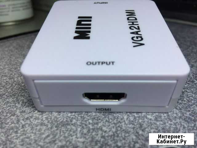 Переходник hdmi-VGA с доп. питанием, playstation 4 Барнаул - изображение 1
