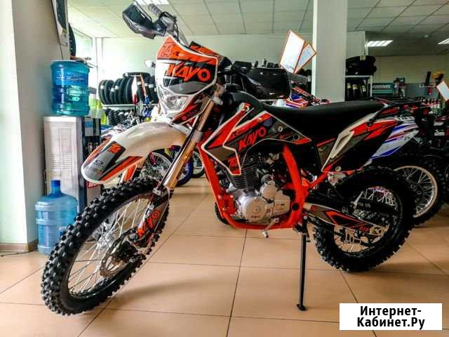 Мотоцикл Kayo T4 250 enduro 21/18 кредит Краснодар - изображение 1