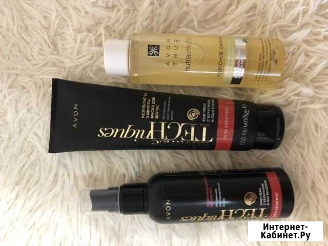 Маска и спрей для волос Avon Ковров - изображение 1