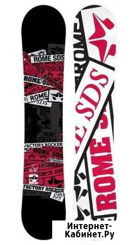Сноуборд Rome Factory Rocker 155 и маска Кудрово - изображение 1