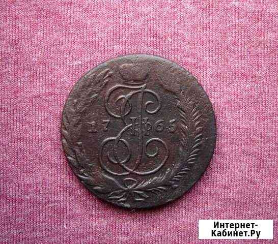 5 копеек 1765 года см Псков