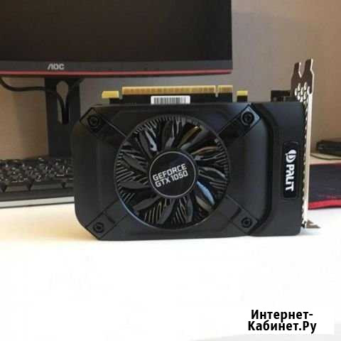 NEW видеокарта Palit NVidia GeForce GTX1050 3GB Нальчик - изображение 1