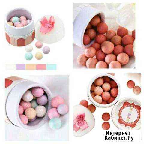 Румяна в шариках. Корея Москва
