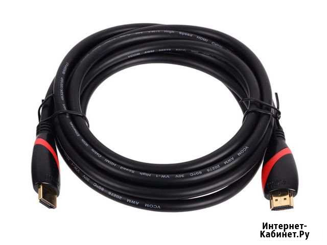 Кабели hdmi 19M/M ver 2.0 3m vcom Набережные Челны - изображение 1