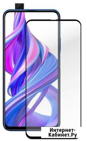 Защитное стекло 9D Huawei Honor 9X (черный) Уфа - изображение 1
