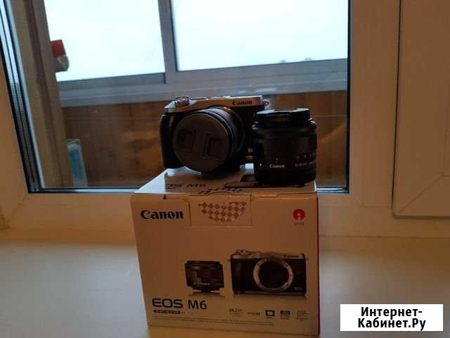 Продам фотоаппарат Canon eos m6 Томск - изображение 1