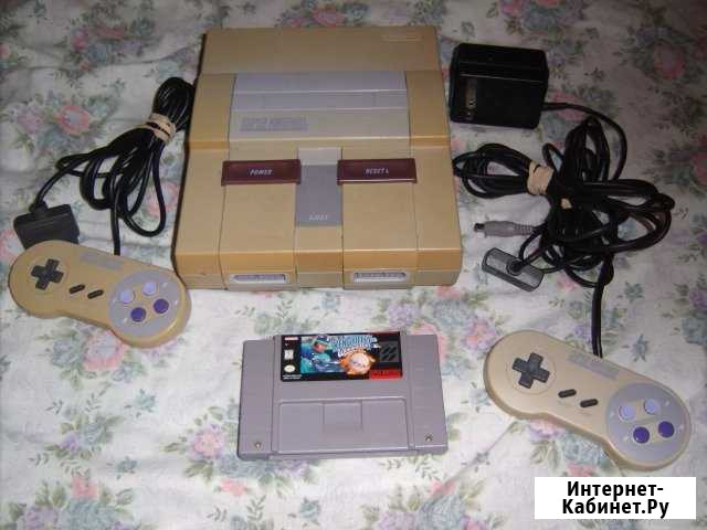 Продам Super Nintendo + картриджи Щёлково - изображение 1