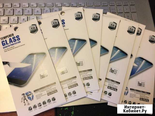 Защитное стекло для iPhone 6+6S+ Новый Уренгой - изображение 1