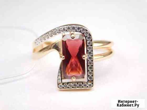 Кольцо, серебро 925 пробы, наногранат. Пр-во РФ Ижевск