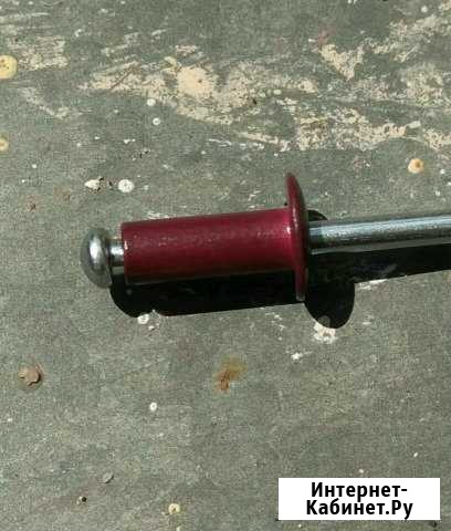 Заклепка алюм/сталь крашенная 3,2х8 RAL3005 Новочебоксарск - изображение 1