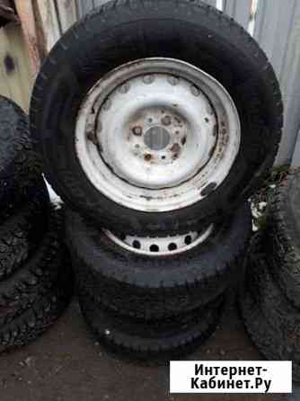 Зимняя шипованная резина на штамповке Барнаул