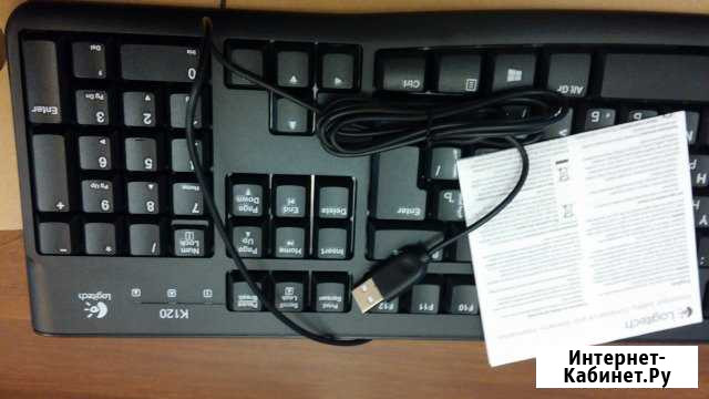 Клавиатура Logitech K120 USB новая Копейск - изображение 1