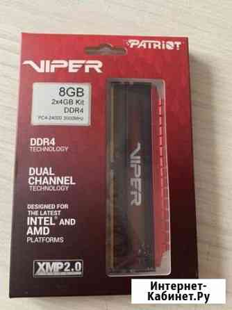 Оперативная память patriot viper DDR4 8GB (2x4GB k Череповец