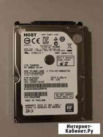 HDD hgst Travelstar 7K1000 HTS721010A9E630 б/у Севастополь