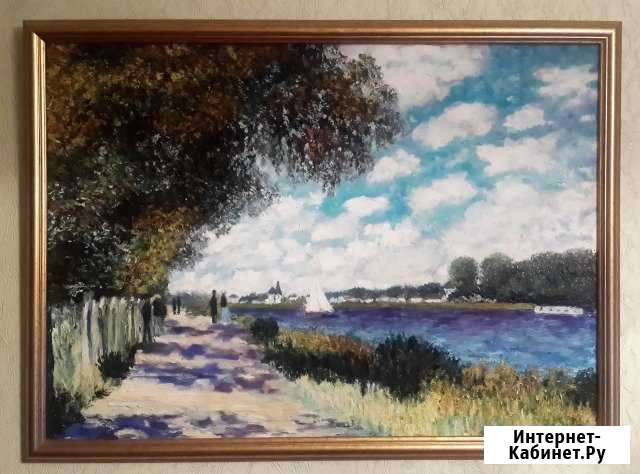 Картина, масло, свободная копия К.Моне Ставрополь - изображение 1