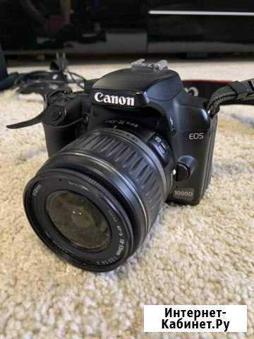 Зеркальный фотоаппарат Canon EOS 1000d Шатура - изображение 1
