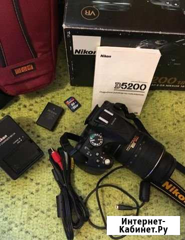 Зеркалка Nikon D5200 Мытищи - изображение 1