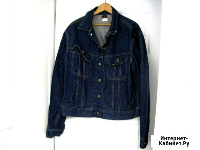 Пиджак джинсовый LEE riders made IN USA XL long Курск - изображение 1