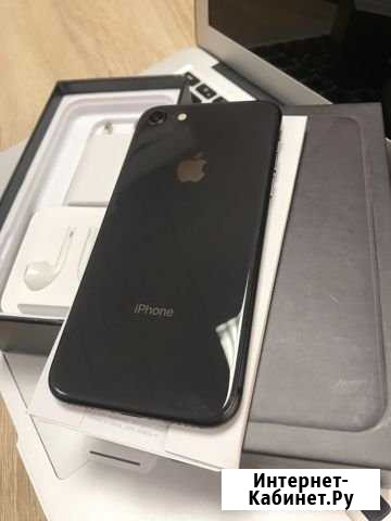 iPhone 8 black 64 Белгород - изображение 1