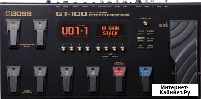 Гитарный процессор Boss GT-100 (новый) Омск - изображение 1