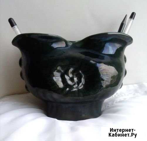 Кзхи Кунгур завод худож изд 1975 Салфетница Керами Северодвинск - изображение 1