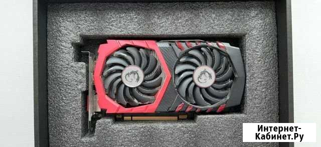 Видеокарта MSI GeForce GTX 1050 Ti gaming X Киров - изображение 1