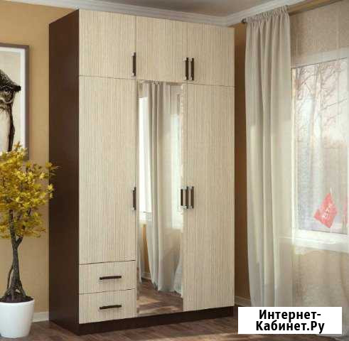 Шкаф 3- х створчатый с зеркалом Курск - изображение 1