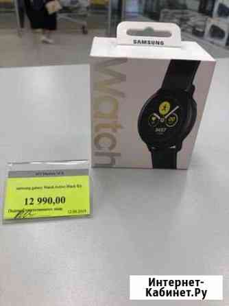 SAMSUNG galaxy Watch Active Black б/у в Ленте Ярославль