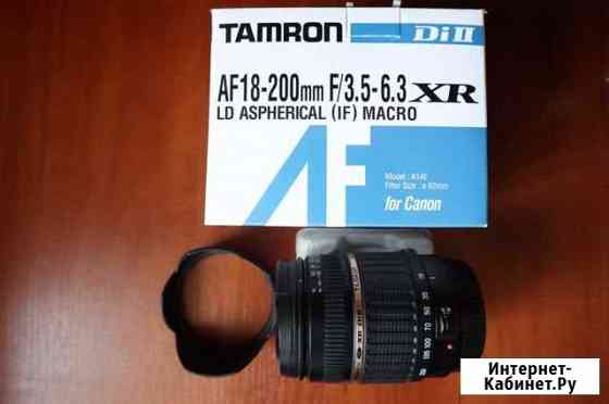 Объектив Tamron AF 18-200mm f/3.5-6.3 Владимир