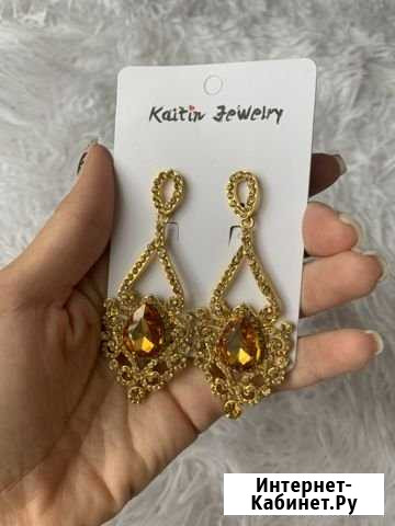 Серьги новые, кольцо, чокеры Гатчина - изображение 1