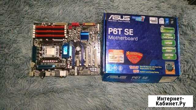 Asus P6T SE LGA 1366 + xeon X5560 Ульяновск - изображение 1