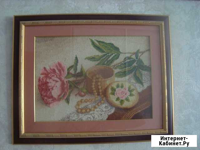 Картина вышитая крестом Саранск - изображение 1