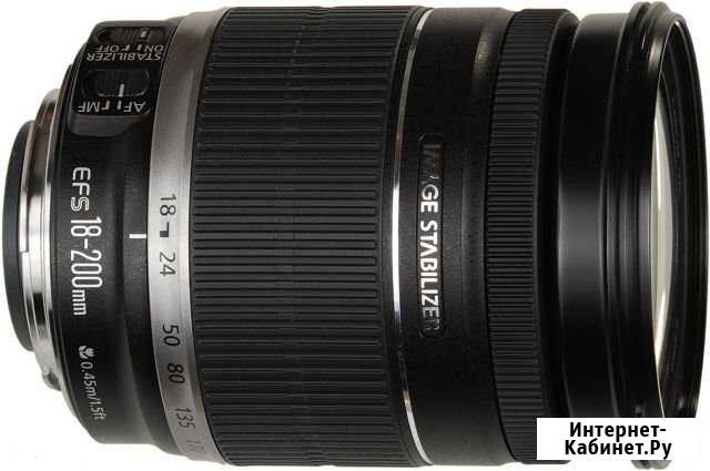 Объектив Canon EF-S 18-200mm f3.5-5.6 is Пермь - изображение 1
