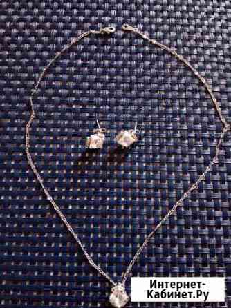 Серьги и цепочка Омск