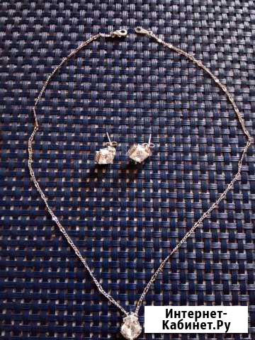 Серьги и цепочка Омск - изображение 1