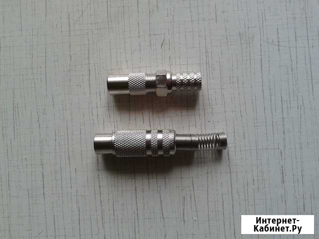 Штекер антенный для тв без пайки Нижний Новгород - изображение 1