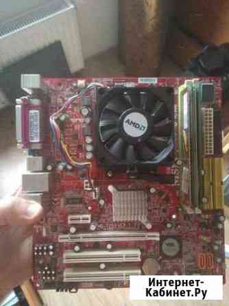 Компьютер без корпуса мать+AMD X2 5000+nvidia 9600 Мурино