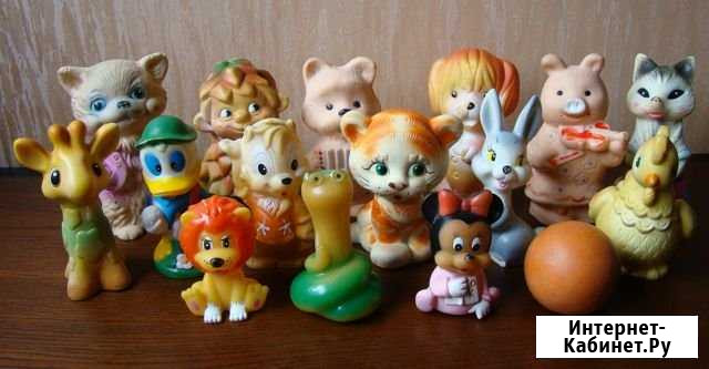 Резиновые игрушки-пищалки СССР и России Елец - изображение 1