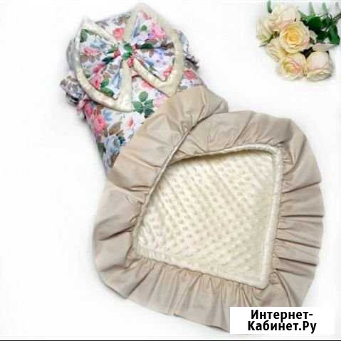 Конверт-одеяло на выписку новый Астрахань - изображение 1