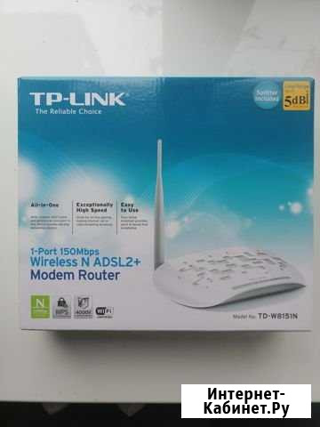 Маршрутизатор TP-link TD-W8151N Мелеуз - изображение 1