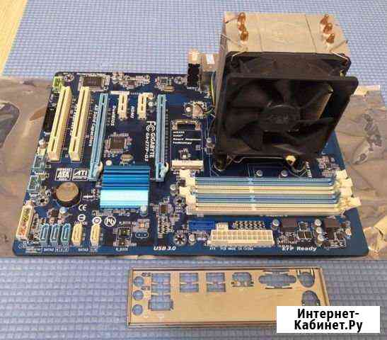 Комплект Core i7 2600k+z77 Саратов