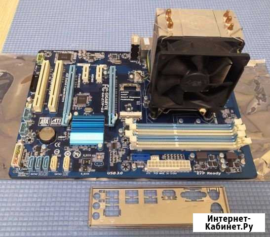 Комплект Core i7 2600k+z77 Саратов - изображение 1
