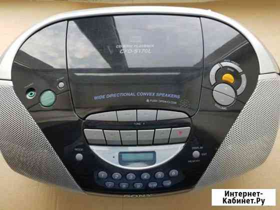 Магнитола Sony CD/кассетная Тюмень