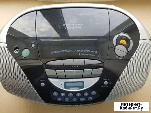 Магнитола Sony CD/кассетная Тюмень - изображение 1
