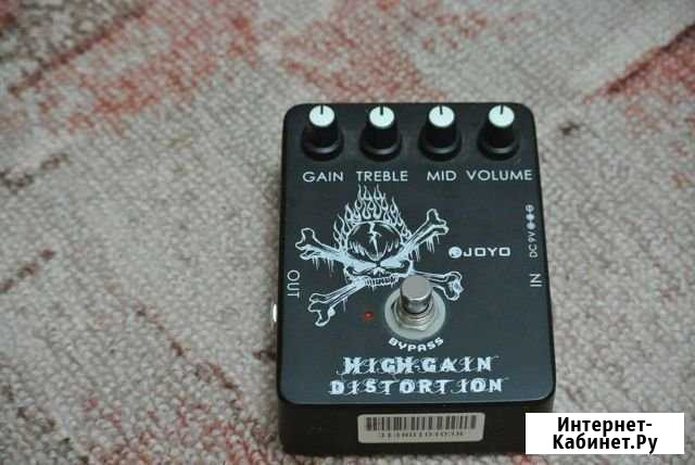 Гитарный дисторшн joyo JF-04 Орёл - изображение 1